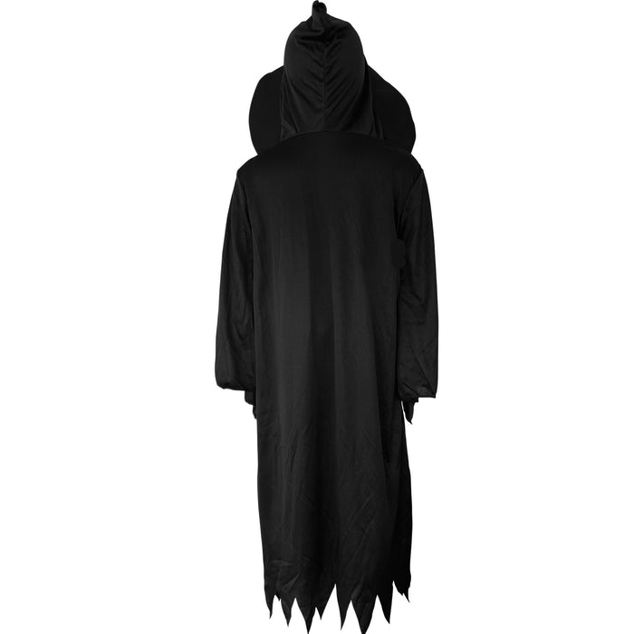 Childrens Kids Boys Girls Grim Reaper Death Fancy Dress Costume 7-12 Years